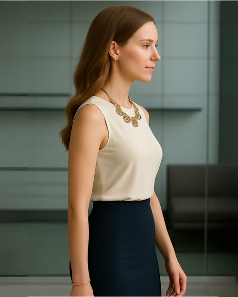 Women's Premium Professional Dress Set with Tailored Fit and Elegant Accents